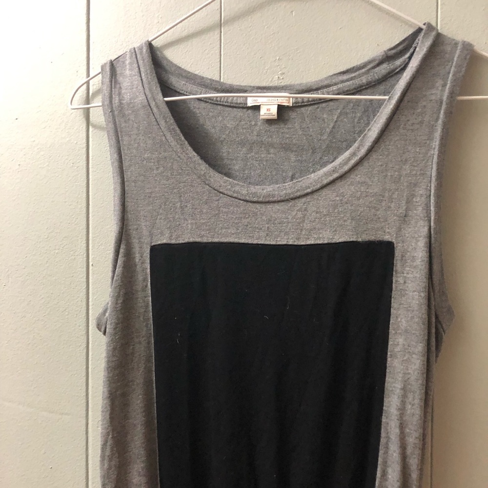 Maxi color block gap dress
